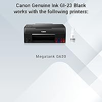 Vista 6 de Botella de tinta negra genuina Canon GI-23, compatible con impresoras Megatank G620