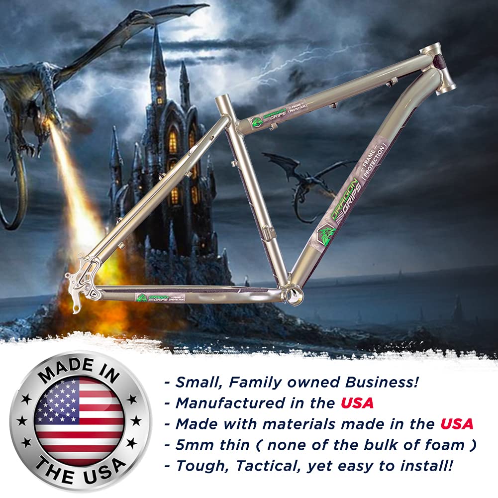 Dragon Grips Mountain Bike Frame Protection Tape Decal Kit MTB Frame