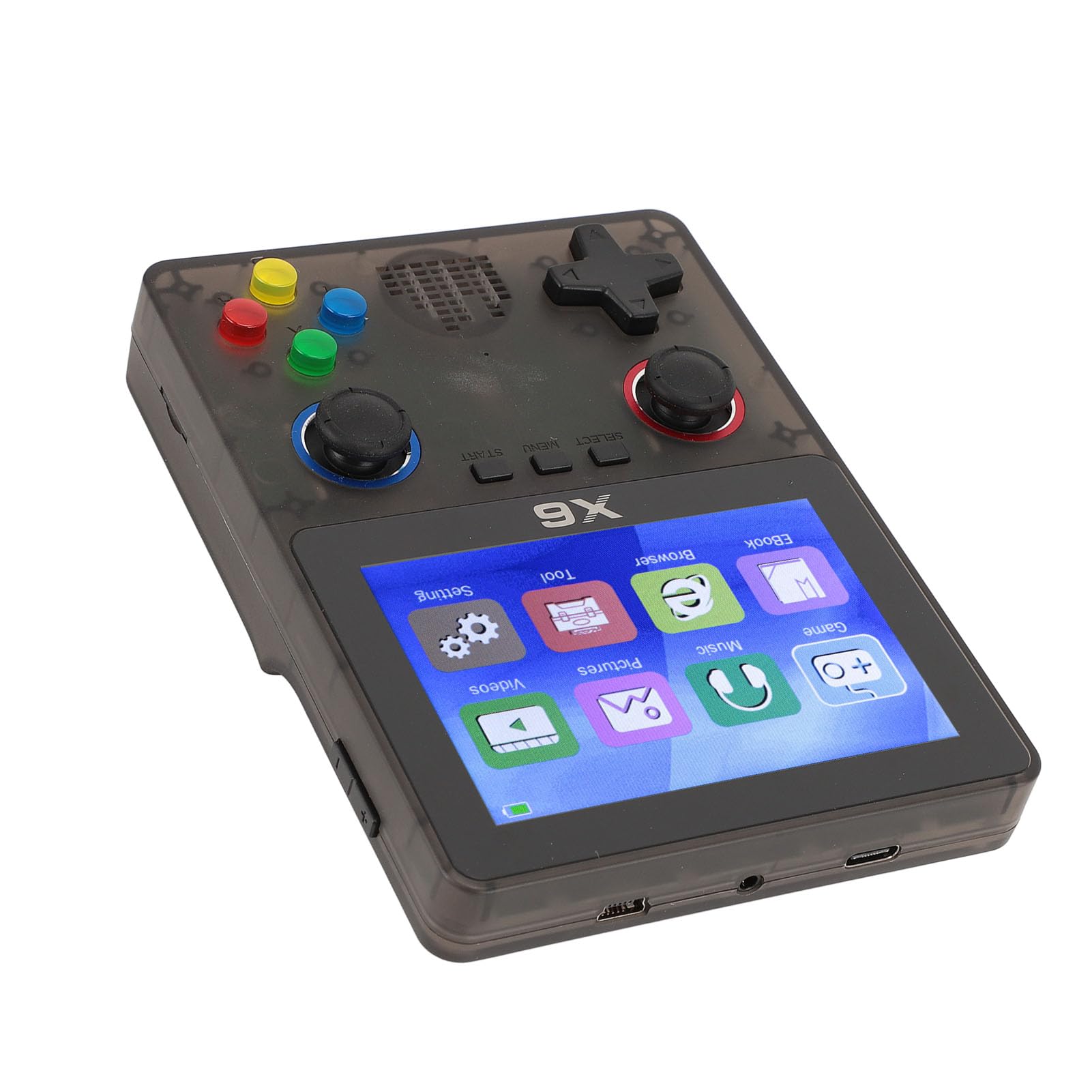 Amazon | 32GBメモリーカード付きハンドヘルドレトロゲームコンソール