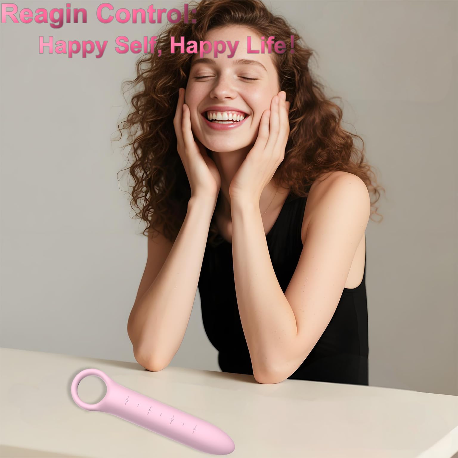 Dilatatori per Pavimento Pelvico Donna - Dilatatore Vaginale - Allenatore Muscolare Progressivo - Esercizi per Controllo Della Vescica e Pavimento Pelvico - Esercizi di Kegel - per Donna - 5 Pezzi Set