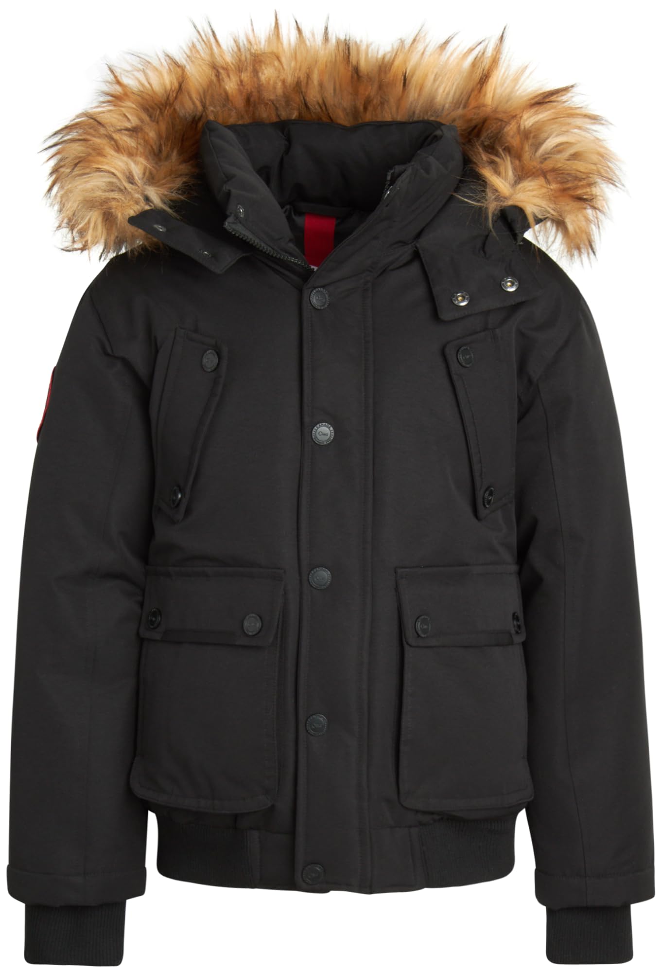 Boy Winter Coat - Heavyweight Wind and Water Resistant Insulated Bomber Parka Jacket Kids Ski Outerwear