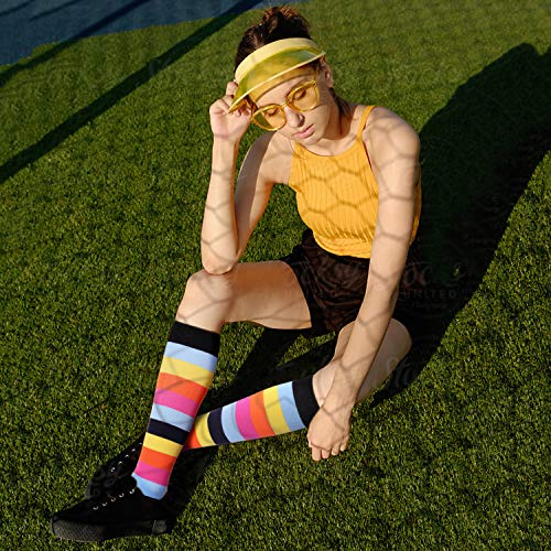 8 Pairs Compression Socks Men Women 20-30 mmHg Compression Stockings for Sports