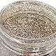 Schimmernder Glitzerpuder Glitzer-Pulver zum Basteln und Verzieren von Karten, hohe Reflexion, bunter Glitter für Kunsthandwerk Wandgestaltung Dekorationen (champagner, 115g)