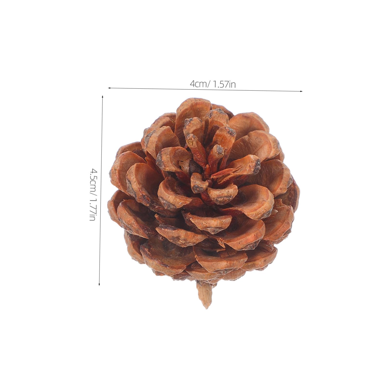 ULTECHNOVO 130 Pezzi Pigne di Natale Mini Naturali 3-4cm Decorazioni Rustiche per Albero di Natale e Riempitivi per Vaso per Decorazioni Invernali e Matrimoni