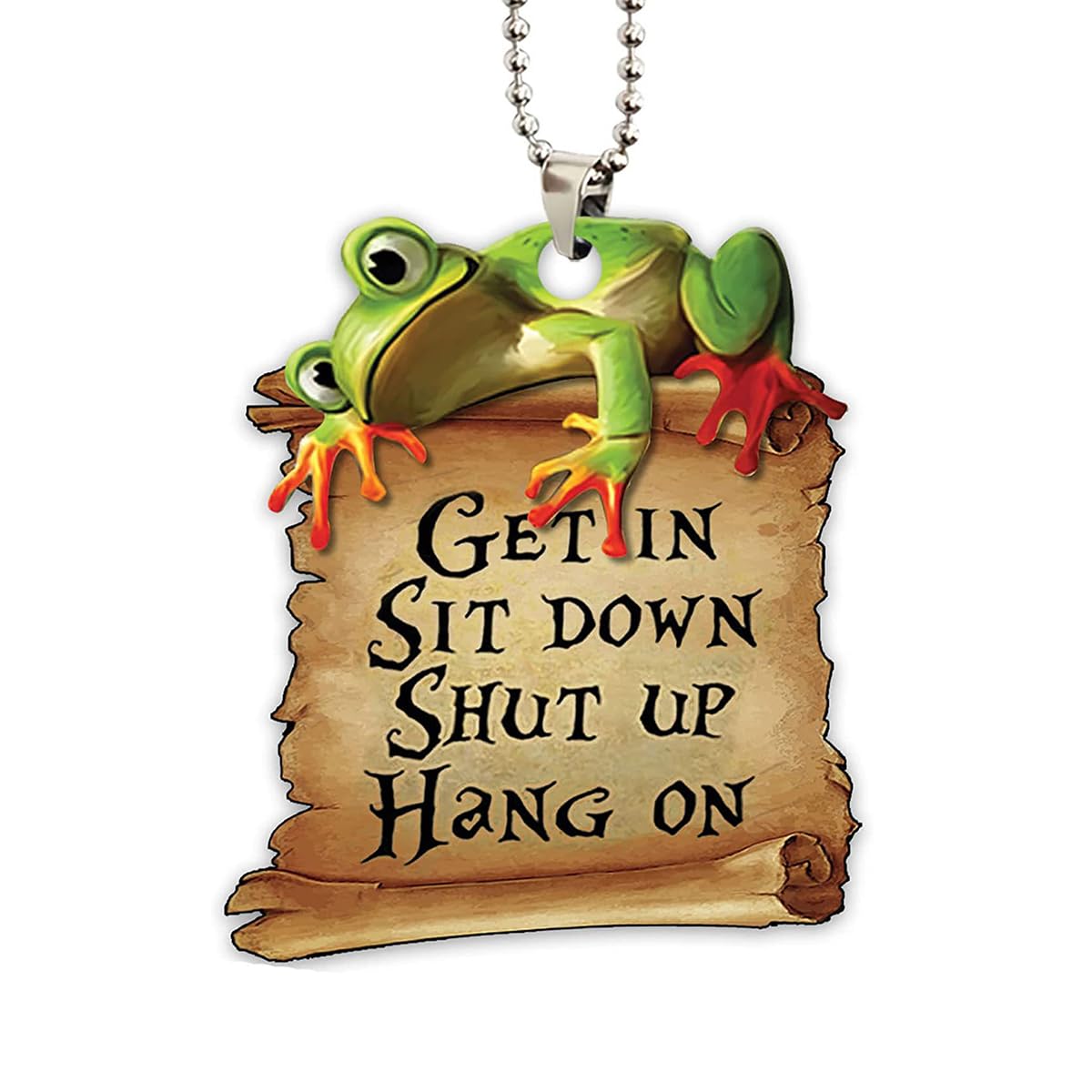 Rear View Mirror Accessories, Frog Gifts, Cute Car Ornament, Car Decoration, Mirror Hanging Car Interior Accessories, Gardening Hanging