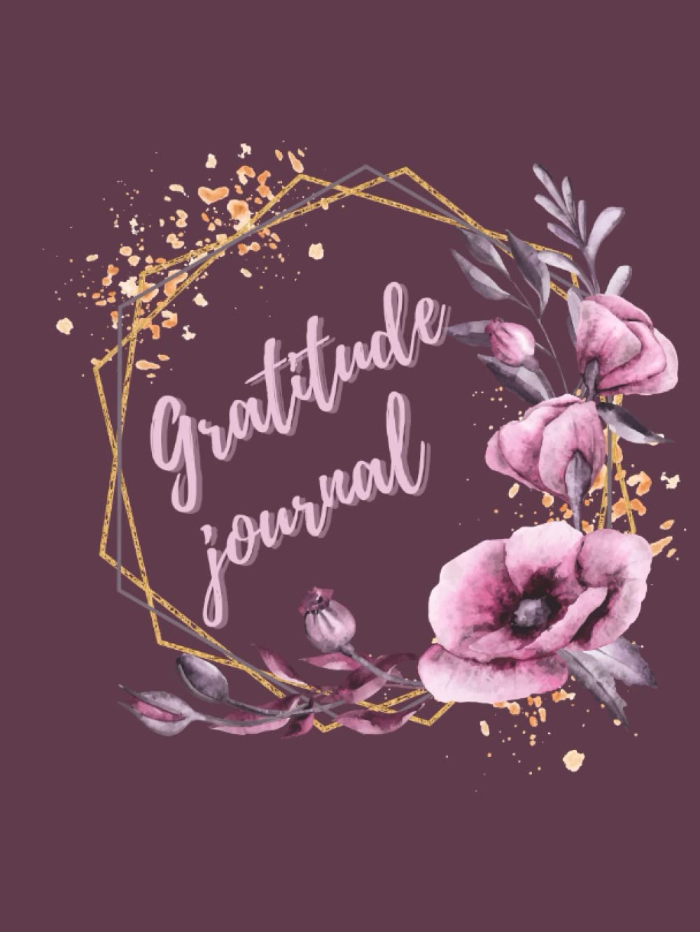 Gratitude journal: 200pgs notebook