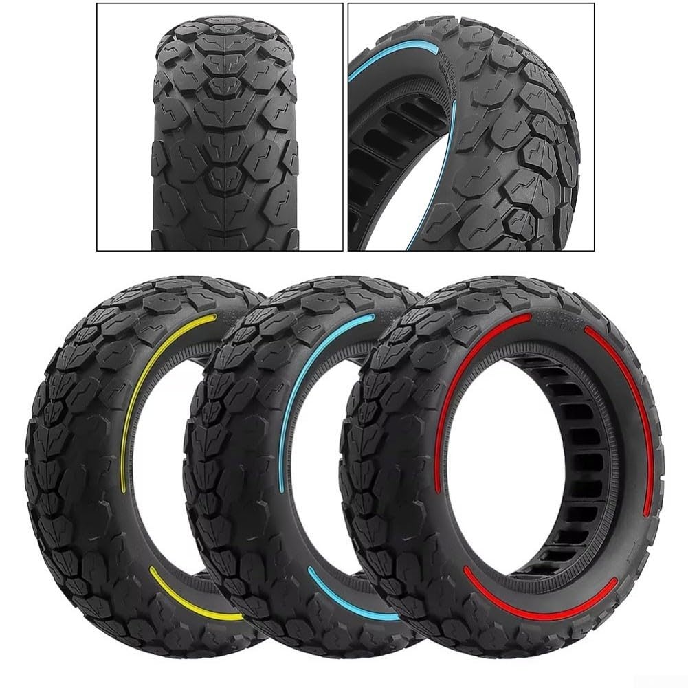 Pneumatico di ricambio solido per scooter elettrico, compatibile con ZERO10X, Kugoo M4 G1, per unità Dualtron, per un uso quotidiano affidabile per pendolarismo (blu)