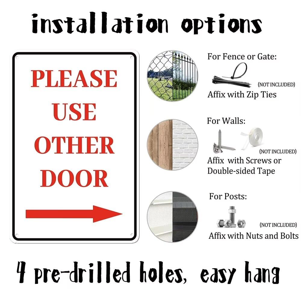 Aluminium-Lieferschild 'Bitte Alle Pakete An Die Garage' – 20x30 Cm, Wetterfest & Leicht Zu Montieren, Für Hof Oder Garten