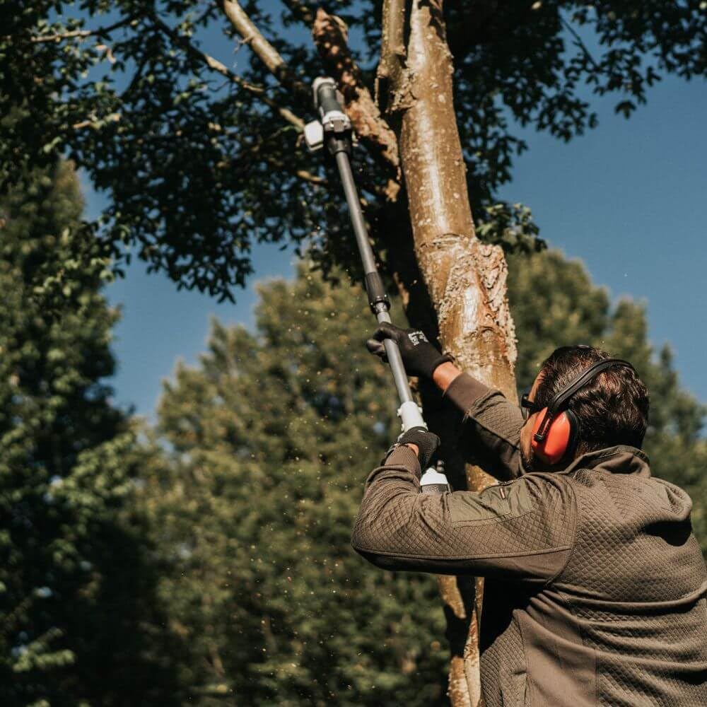 Manija de extensión para motosierra Nexxsaw/sierra de una sola mano