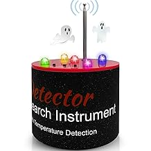 Upgraded Ghost Hunting Equipment,Paranormal Surveillance with Professional EMF and Sensitive Temperature Detection,Detachable Antenna, 5-Level Adjustable Sensitivity with Auto Calibration