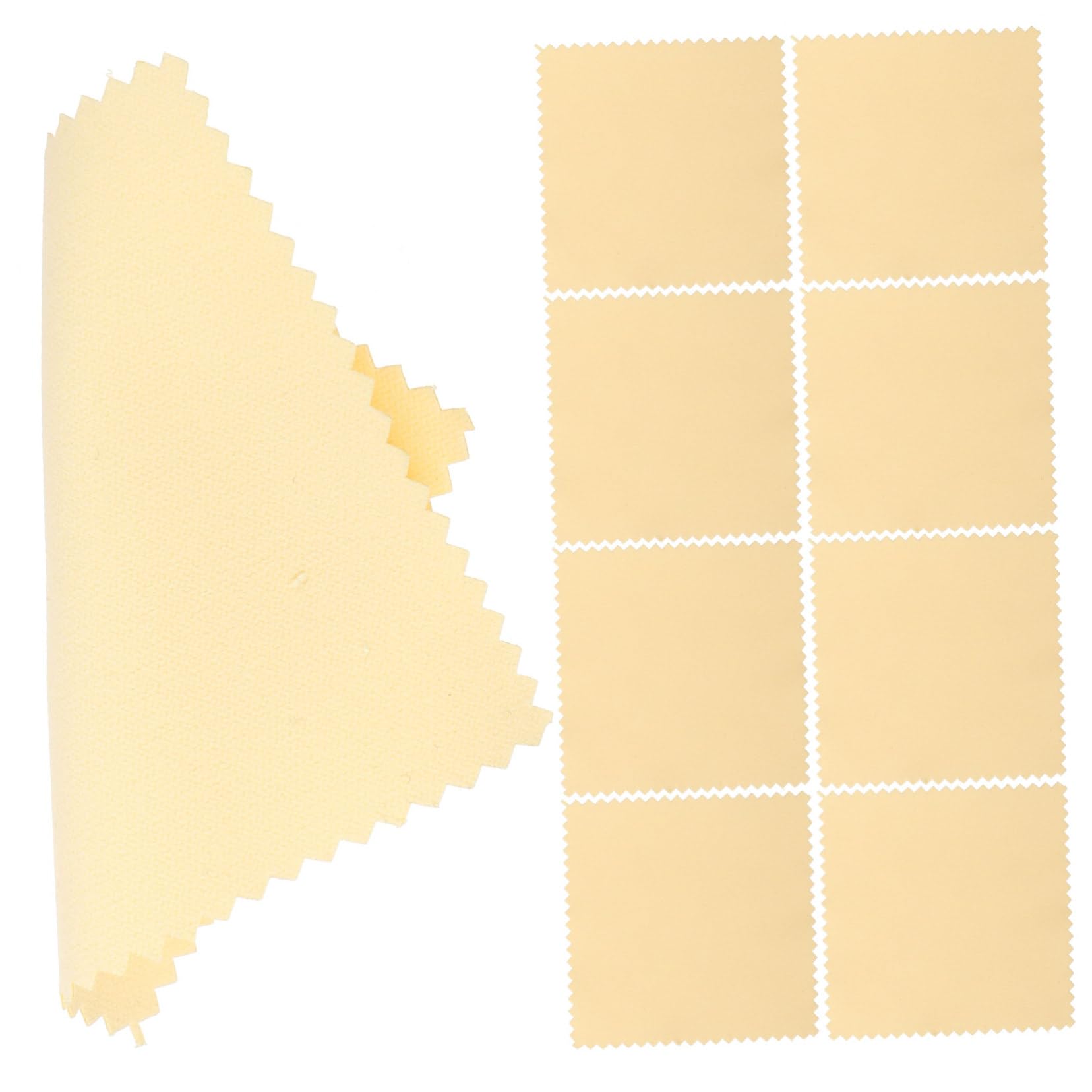 NUOBESTY 150 Piezas paño de limpieza de plata limpiar plata cleanseen paños joyas paños de limpieza de diamantes paño plateado para limpiar lente paño de pulido joyería de plata