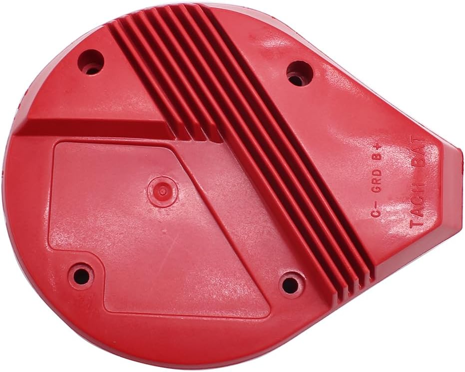 1 Set SHLPDFM Red HEI Male Large Distributor Cap Rotor Kit Fits for Chevy GM SBC BBC 283 305 327 350 396 400 427 454
