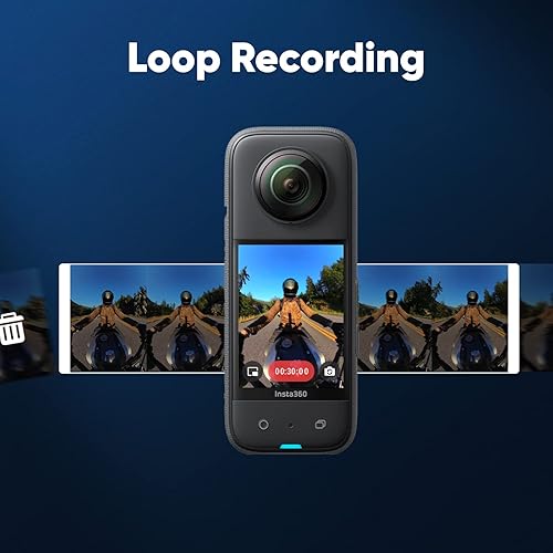 Miniatura 7 de Insta360 X3 - Kit de motocicleta (nuevo) - Cámara de acción 360 impermeable, sensores de 12 pulgada 48 MP, video HDR activo 5.7 K 360, foto 72 MP