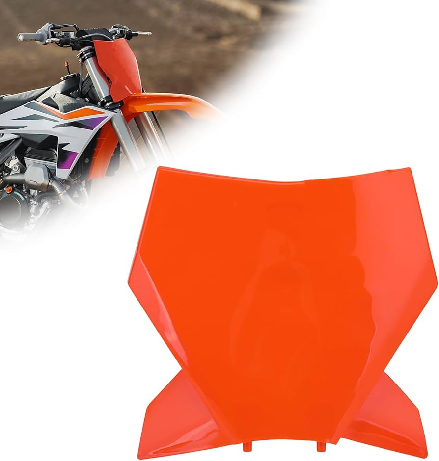 Amazon.com: BAOUFF Dirt Bike Number Plate,Motorcycle Front Number