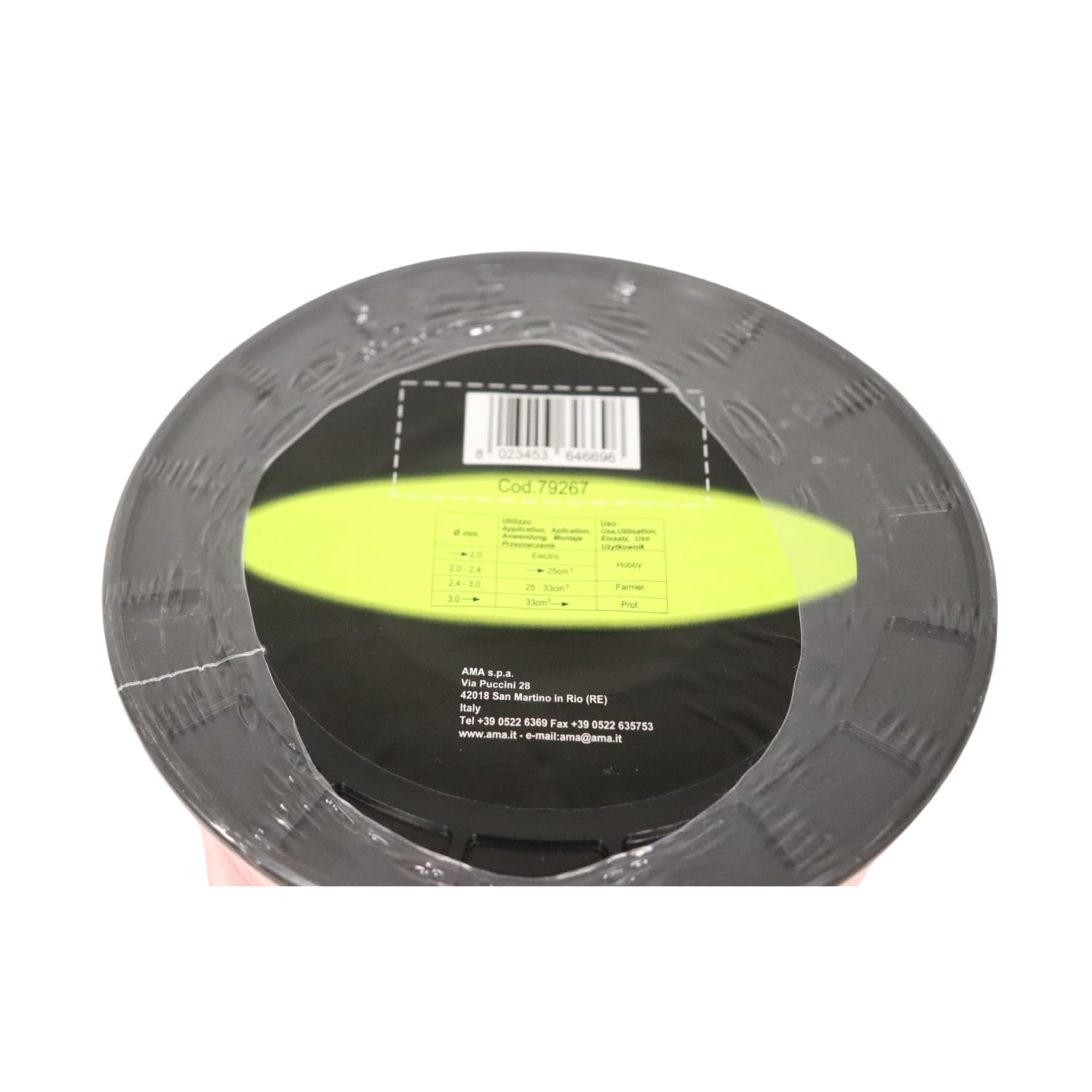 Monofilo Decespugliatore AMA 60 m Ø 5 mm Quadrato Arancione