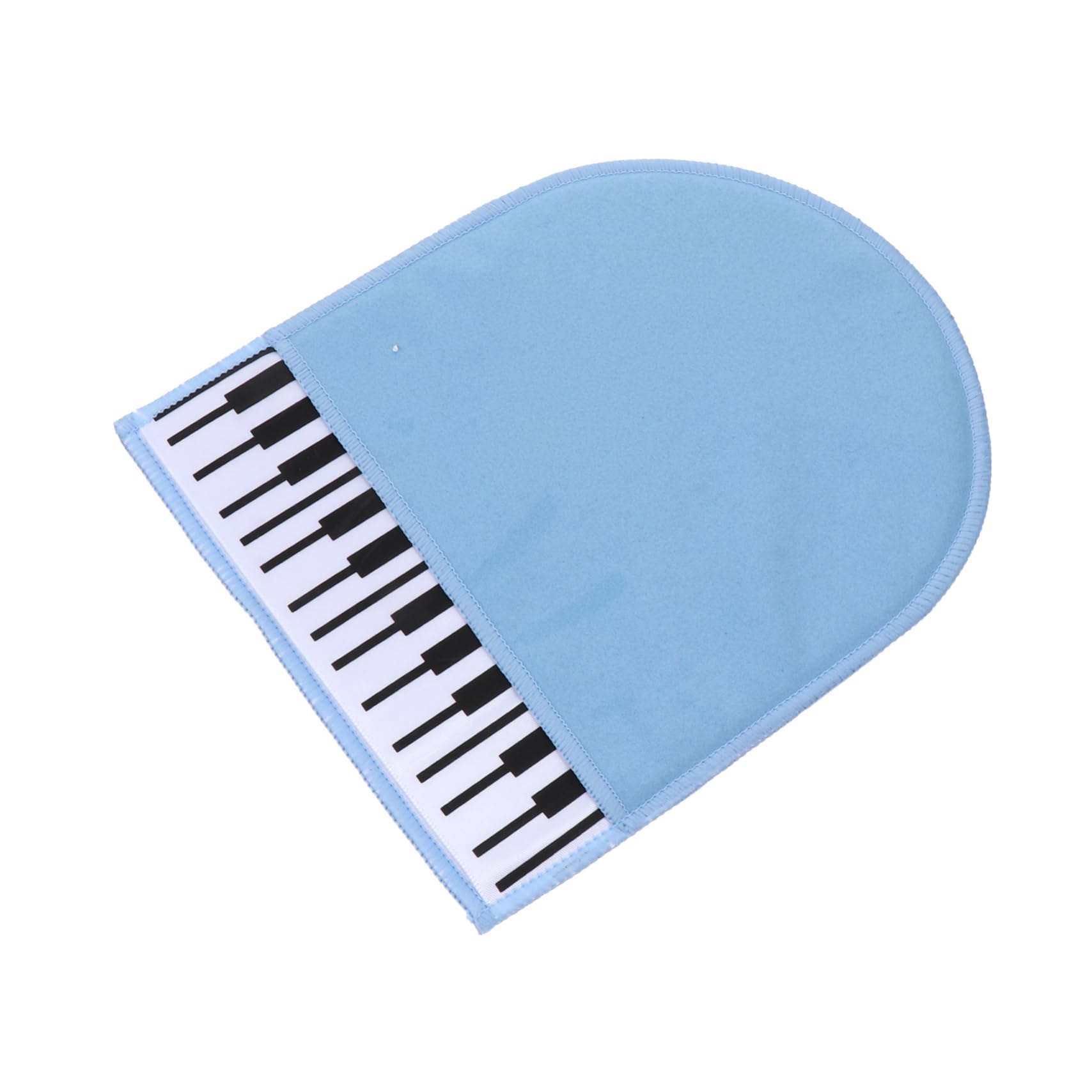 Levemolo 1pc Musical Instrument Cleaning Cloth Piano Sky Blue Piano Scarf Easy Clean