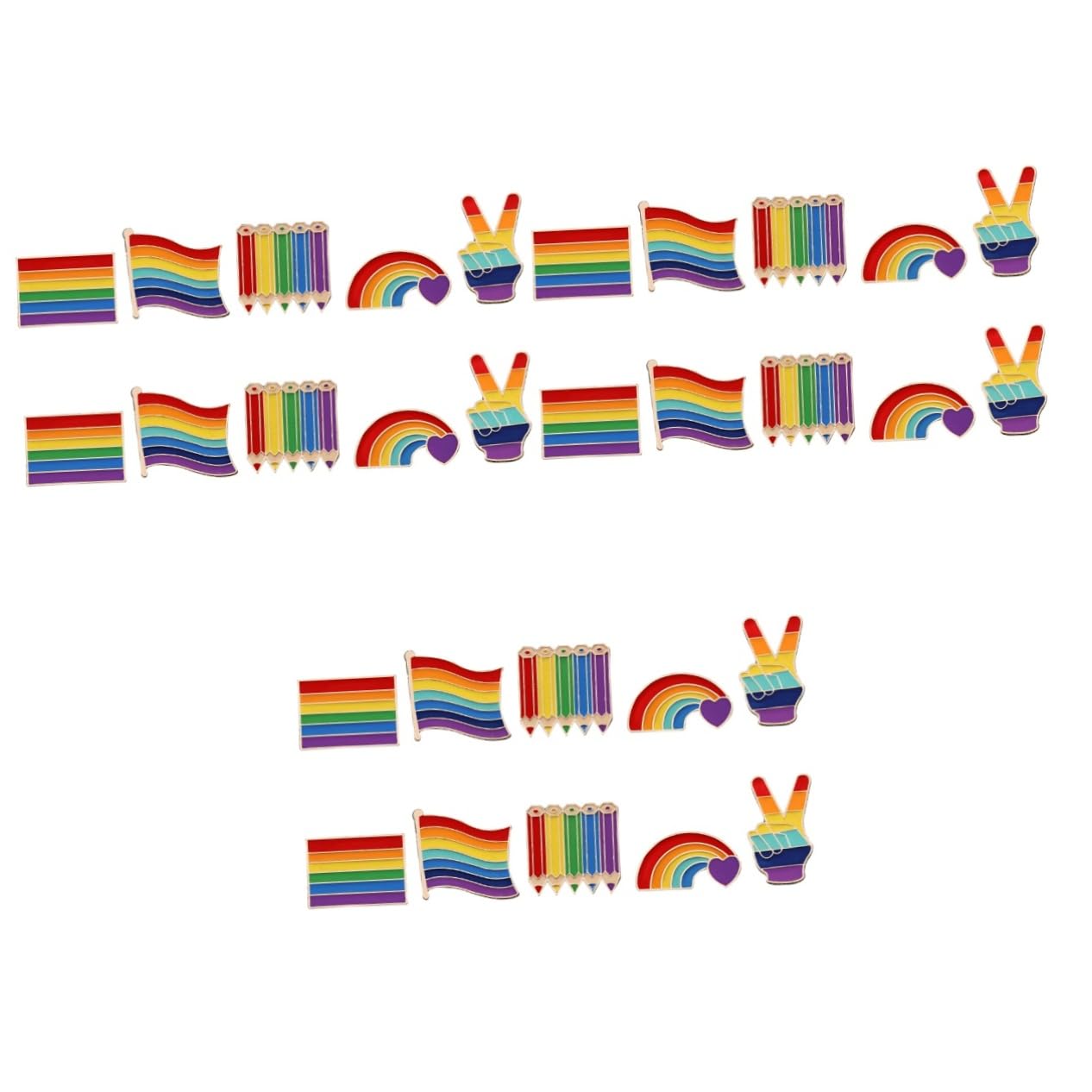 30stücke Rainbow Design Broschen Bunte Anstecknadeln Für Kostüme Mode Partys Für Anlässe Wie Valentinstag Geburtstage Hochzeiten Mehr