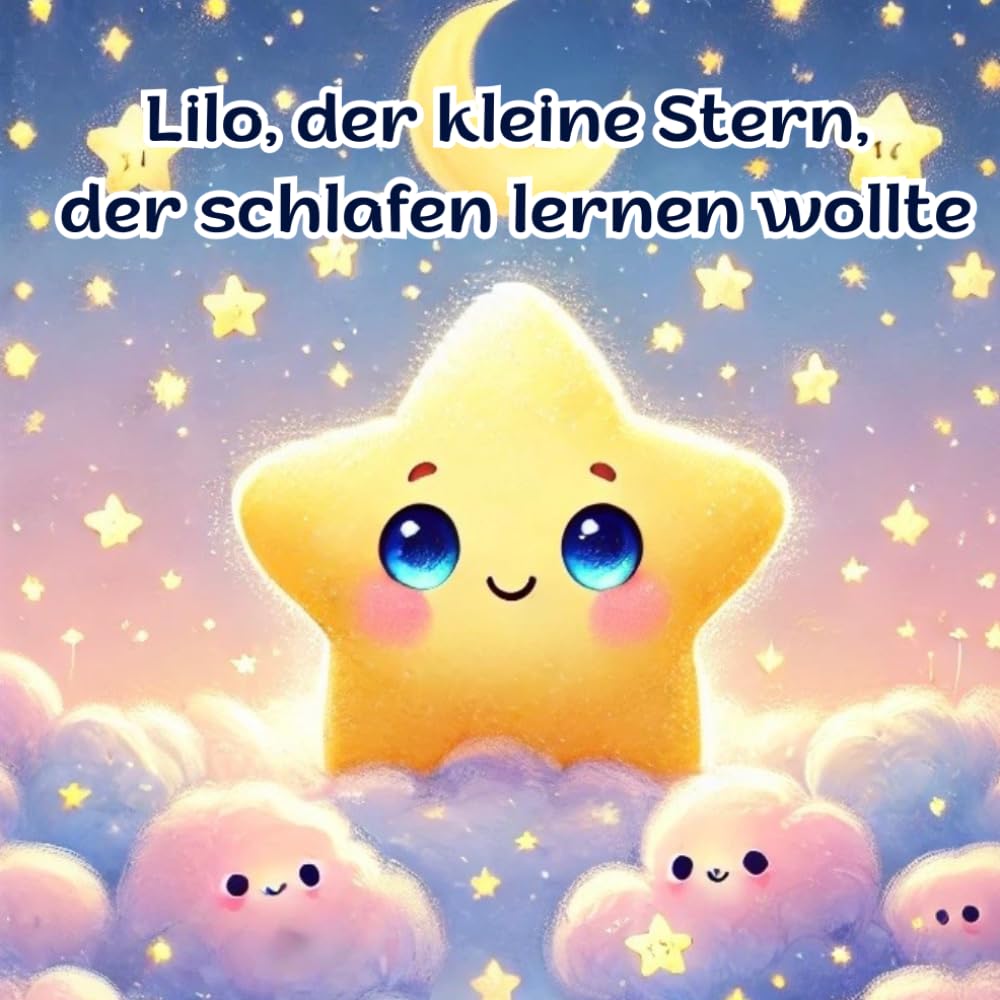 Lilo, der kleiner Stern, der schlafen lernen wollte: Eine liebevolle Gute-Nacht-Geschichte für Kinder ab 3 Jahren