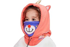 Unicorn Face Mask for Kids: Warm and Fun for Winter Adventures