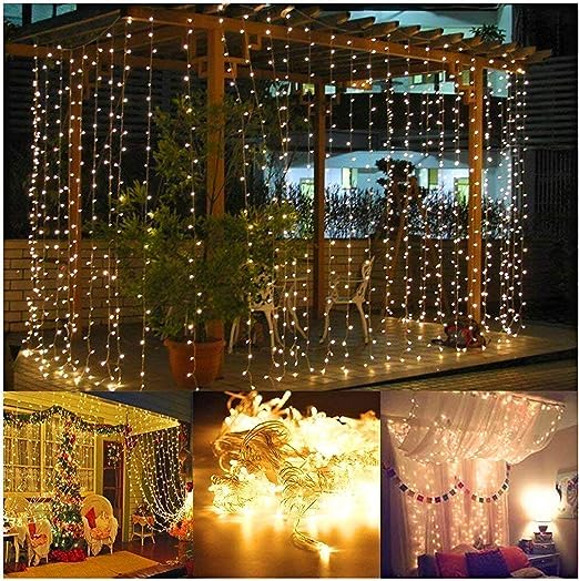 Image of Lexton 40 LED Power Pixel Serial String /Fairy Light | Plug Sourced | Suitable for Home & Outdoor Decoration, Diwali, Christmas, Ramadan, Wedding, Party, Festival (Pack of 50, Warm White)
