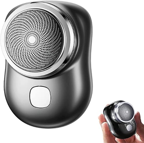 Potente afeitadora de tormentas para hombres, mini afeitadora potente para tormentas, afeitadora Ini recargable, afeitadora eléctrica portátil para