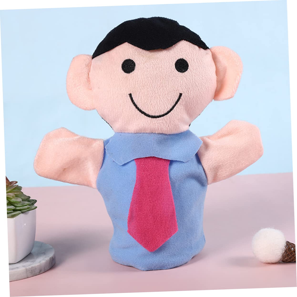 6piezas Marionetas De Mano De Juguetes De Simulación Interactivos para Contar Historias para rol y Educación Temprana