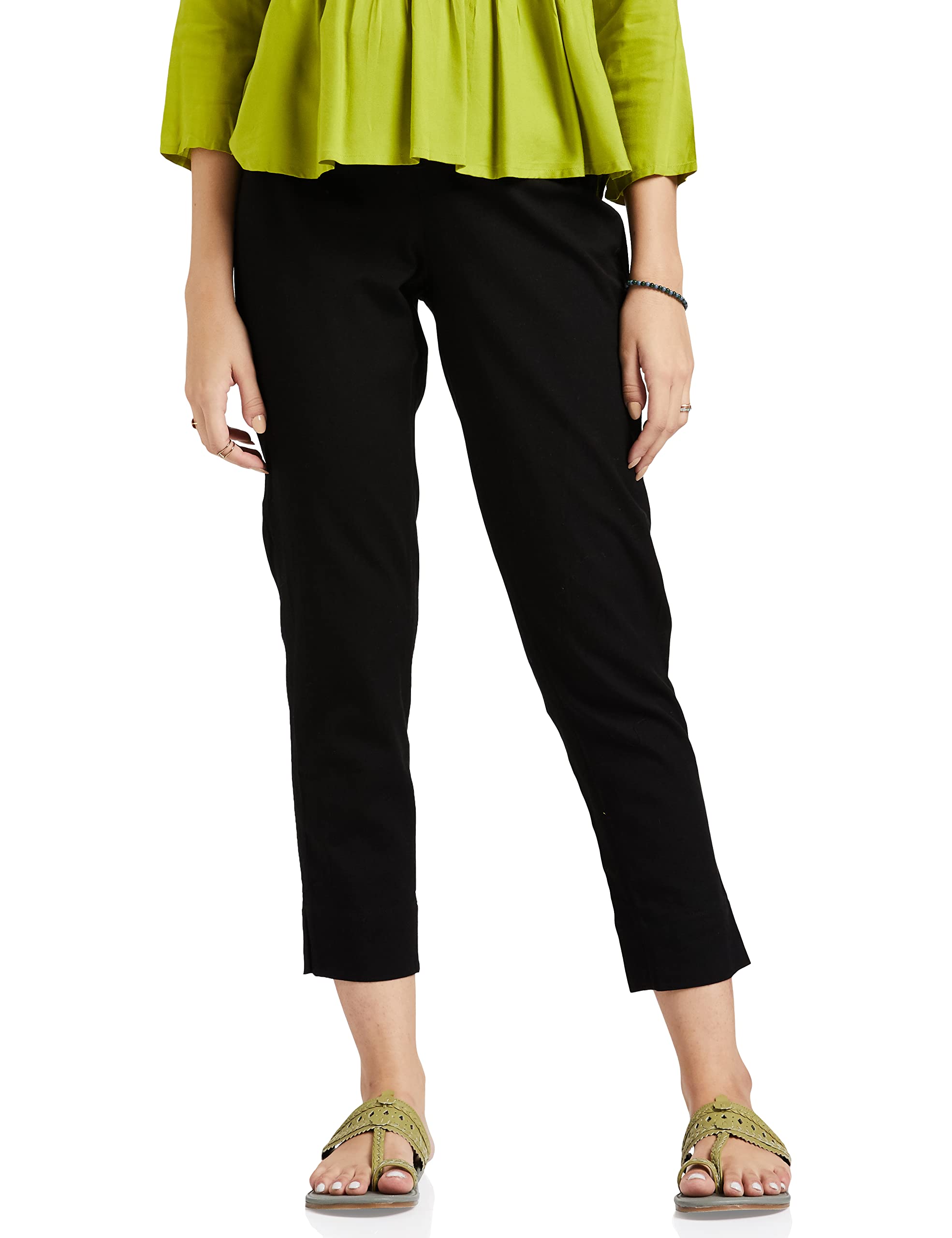 Women's Cotton Rich Slim Pants (Available in Plus Sizes)