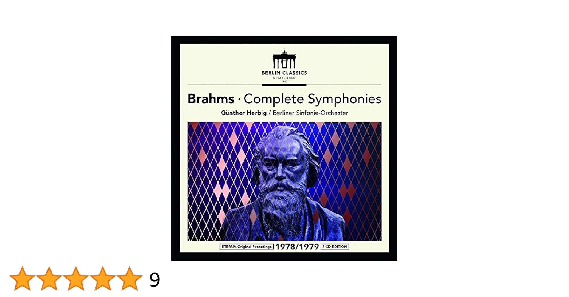 (CD)Johannes Brahms: Complete Symphonies／Brahms / Lutoslawski / Herbig / Berliner Sinfonie Johannes Brahms, Herbert von Karajan, Berlin Philharmonic
