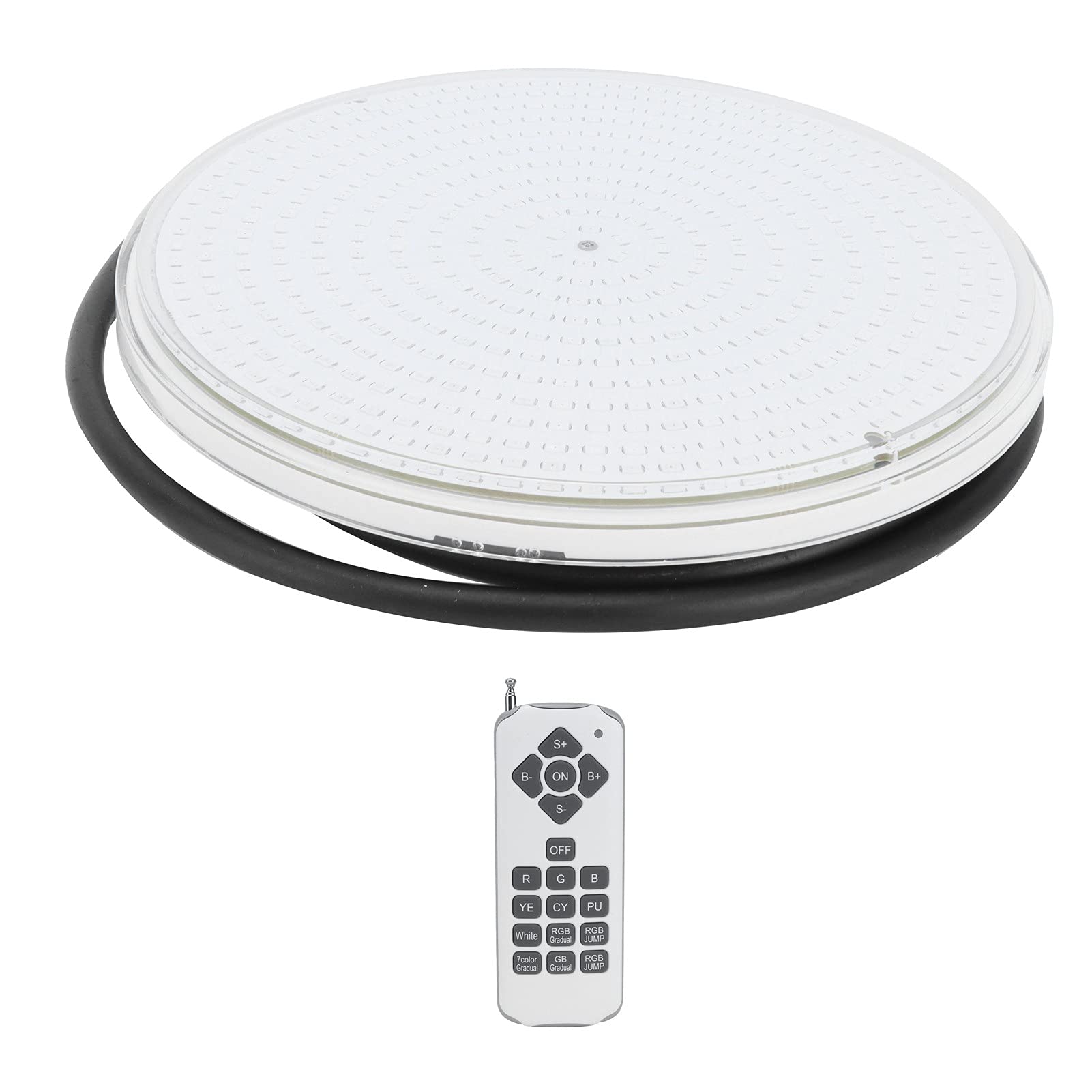 RiToEasysports Wielofunkcyjna LED do Basenu z Pilotem do Użytku Domowego i Komercyjnego Wodoodporna IP68 4500LM
