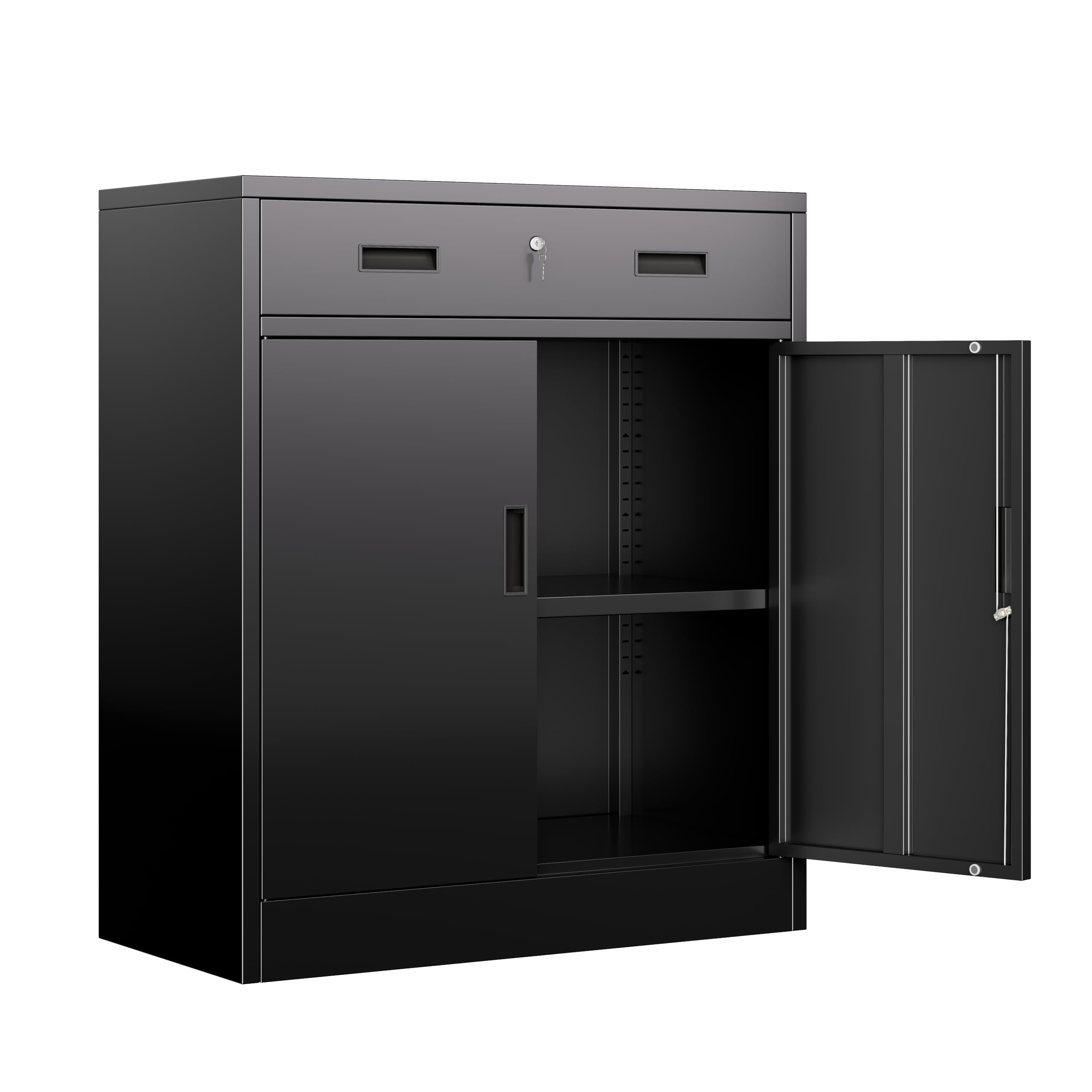 BESFUR Metal Garage Storage Cabinet