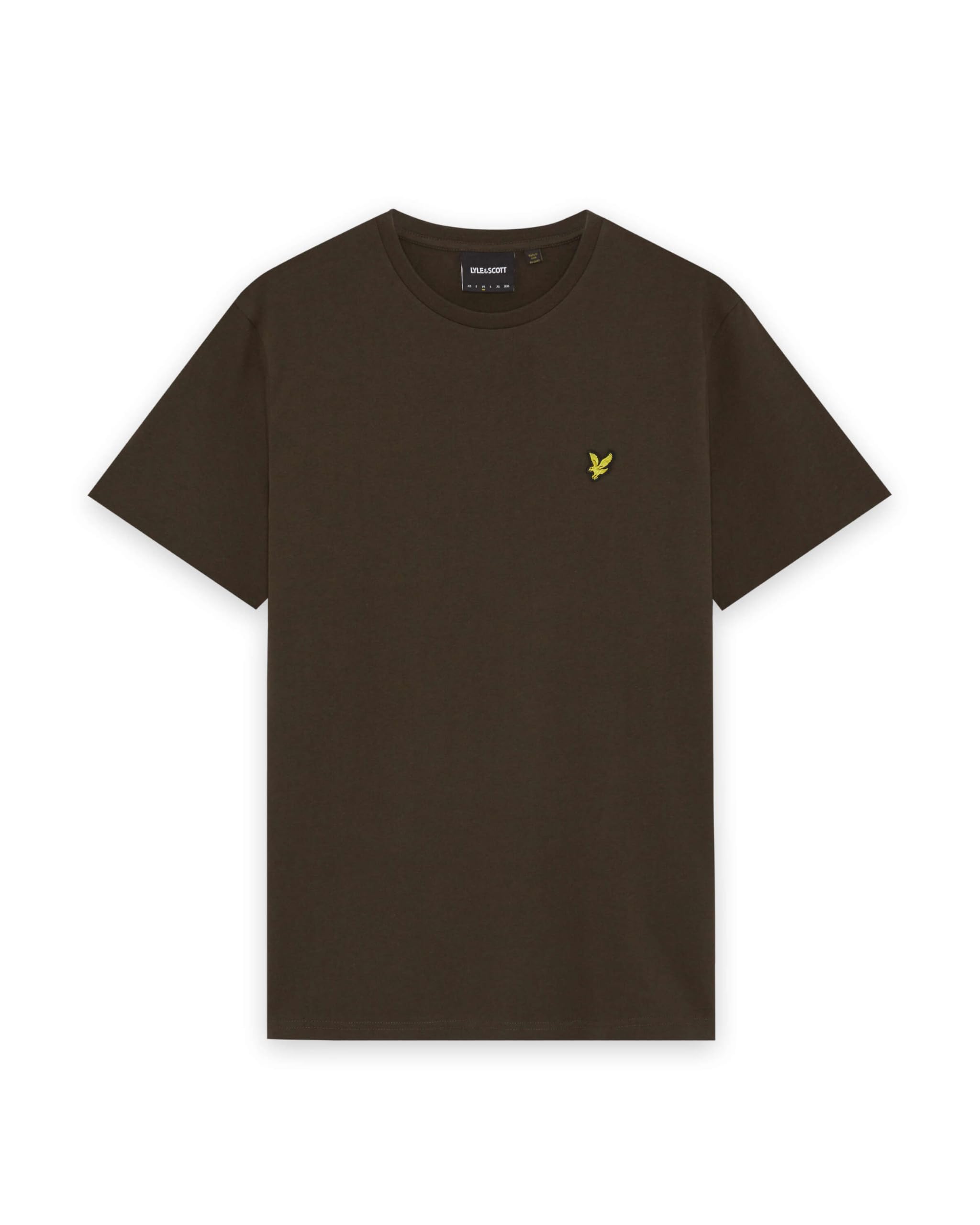 Lyle and Scott   Cotton Crew Neck T-Shirt In Black, Men's Size Medium