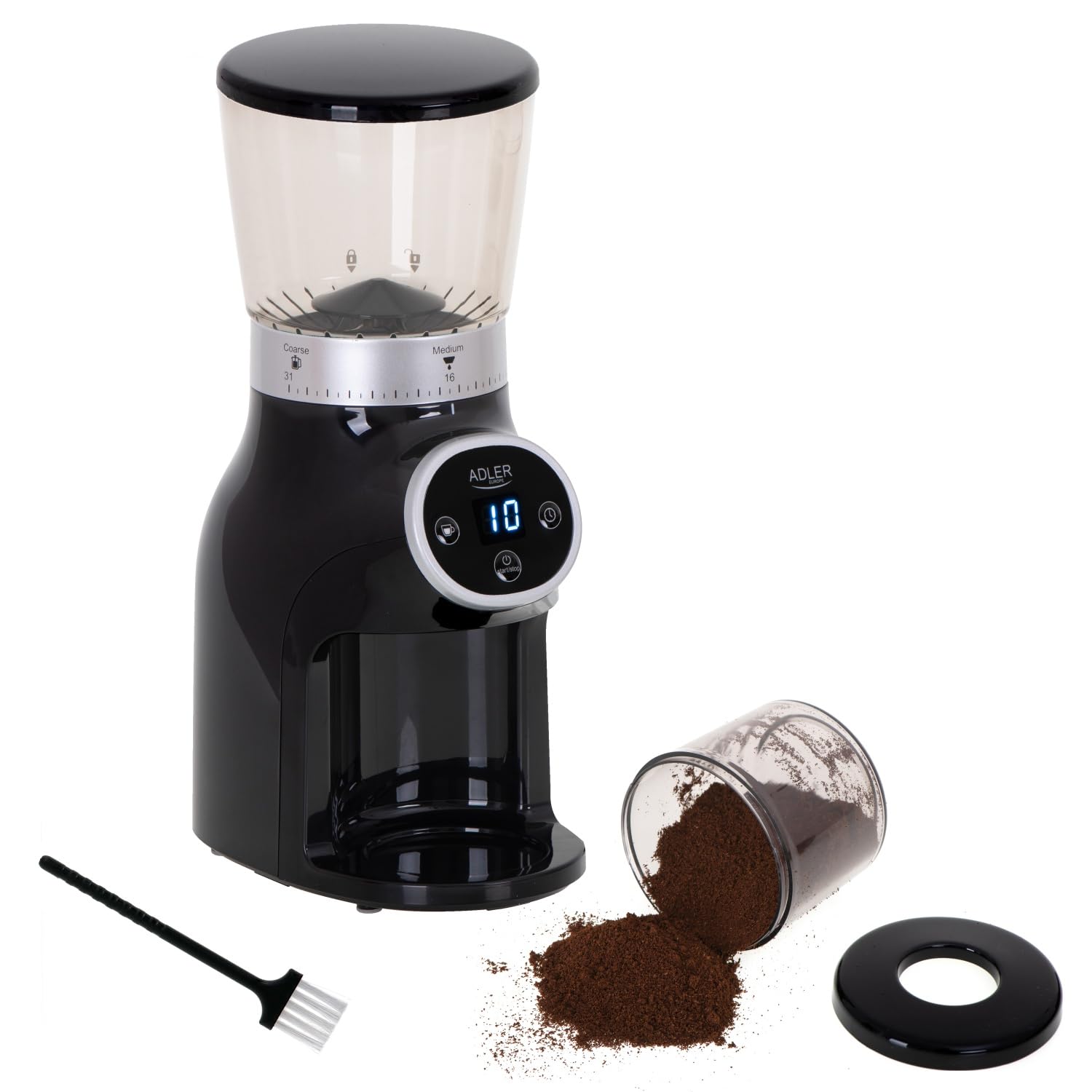 Adler AD 4450 Burr Coffee Grinder 300 W Electric Cone Grinder Grinder