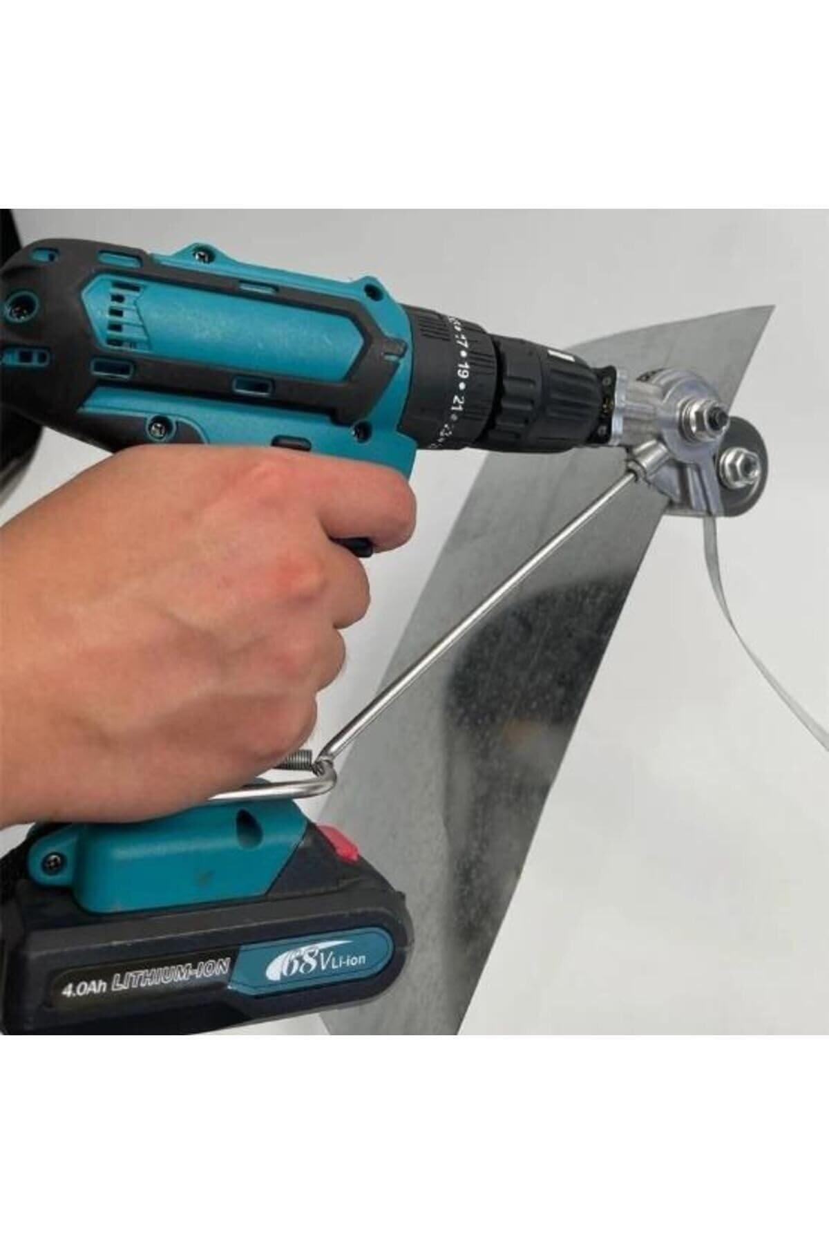 Rox 0185 Matkap İçin Metal Plaka ve Sac Kesme Aparatı