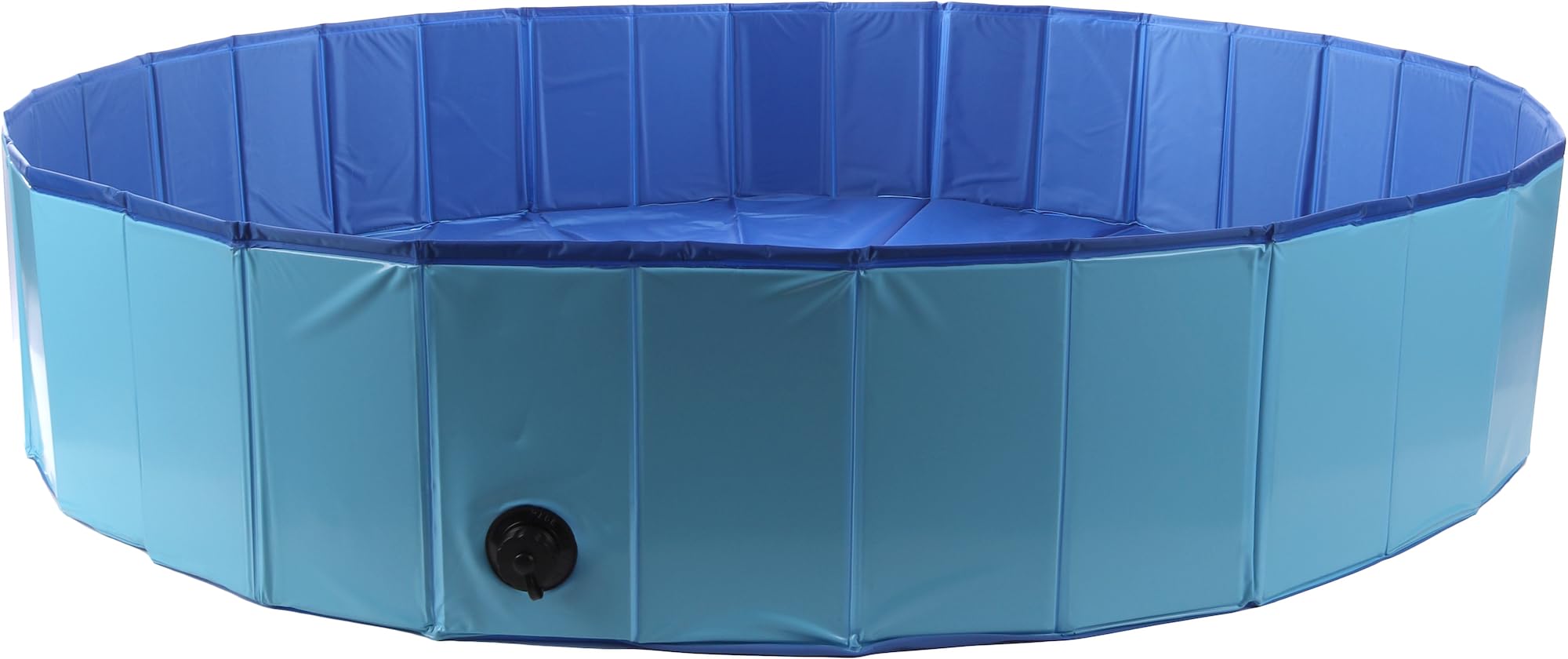 Schizzi per piscina rotondo grigio scuro/blu
