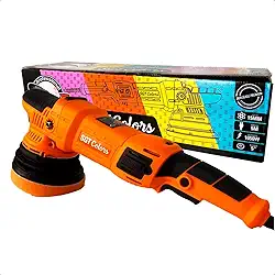 Politriz -- Roto Orbital 15mm 1050W 220V Baixa Vibração Cabo 5m Para Refino Lustro e Enceramento (Laranja)