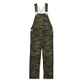 Cherry Crumble Green Camouflage Printed 100% Cotton Sleeveless Strap Neck Casual Wear Regular Fit Summer Dungaree For Bo