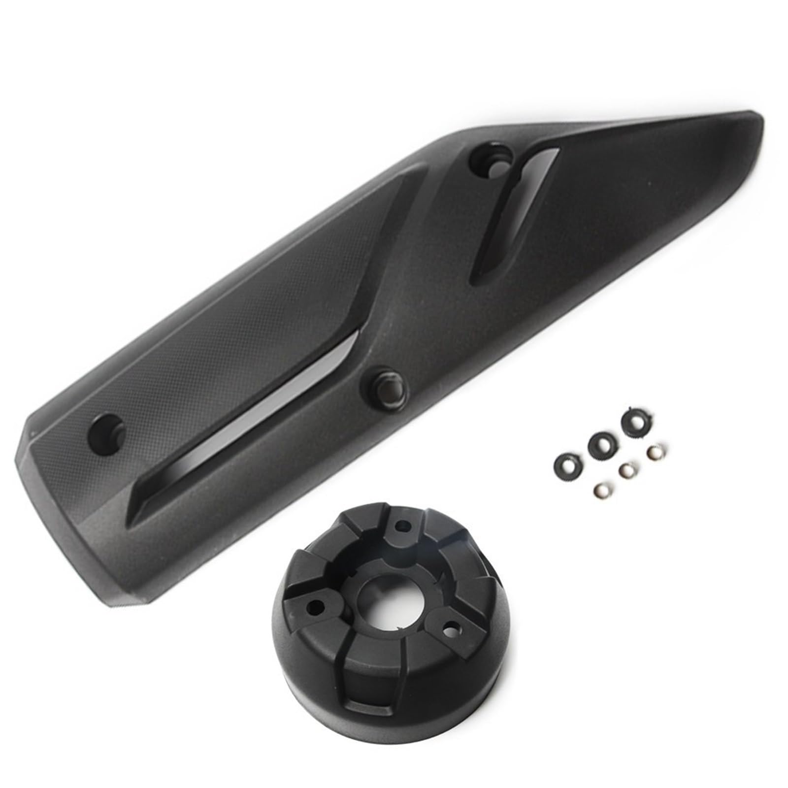 Motorcycle exhaust cover Części motocyklowe Akcesoria pasujące do tłumika JET POWER EVO FIGHTER Osłona izolacyjna rury wydechowej(Black one set)