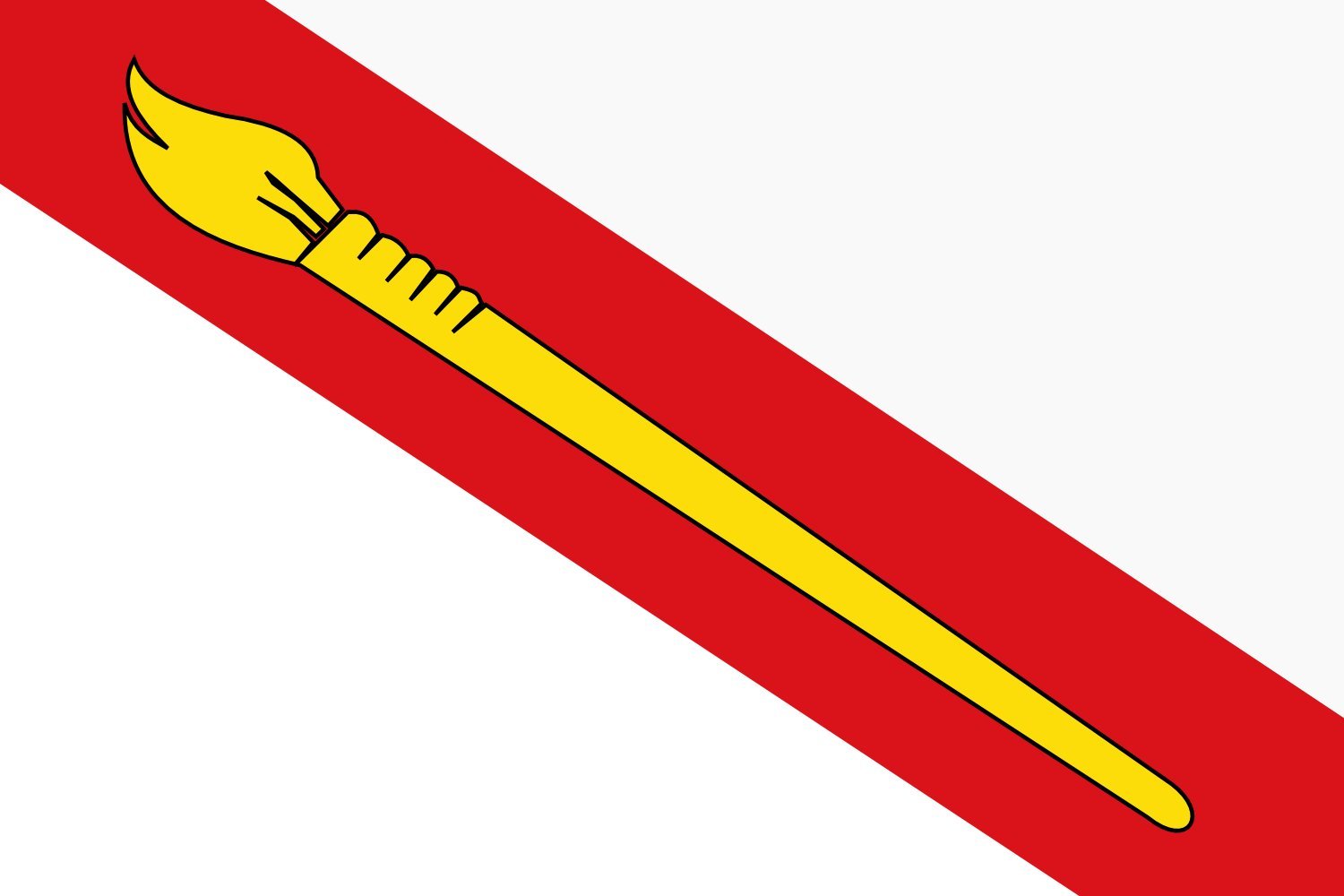 Drapeau de Brantgum deco exterieure pavillon de village hollandais pour mat