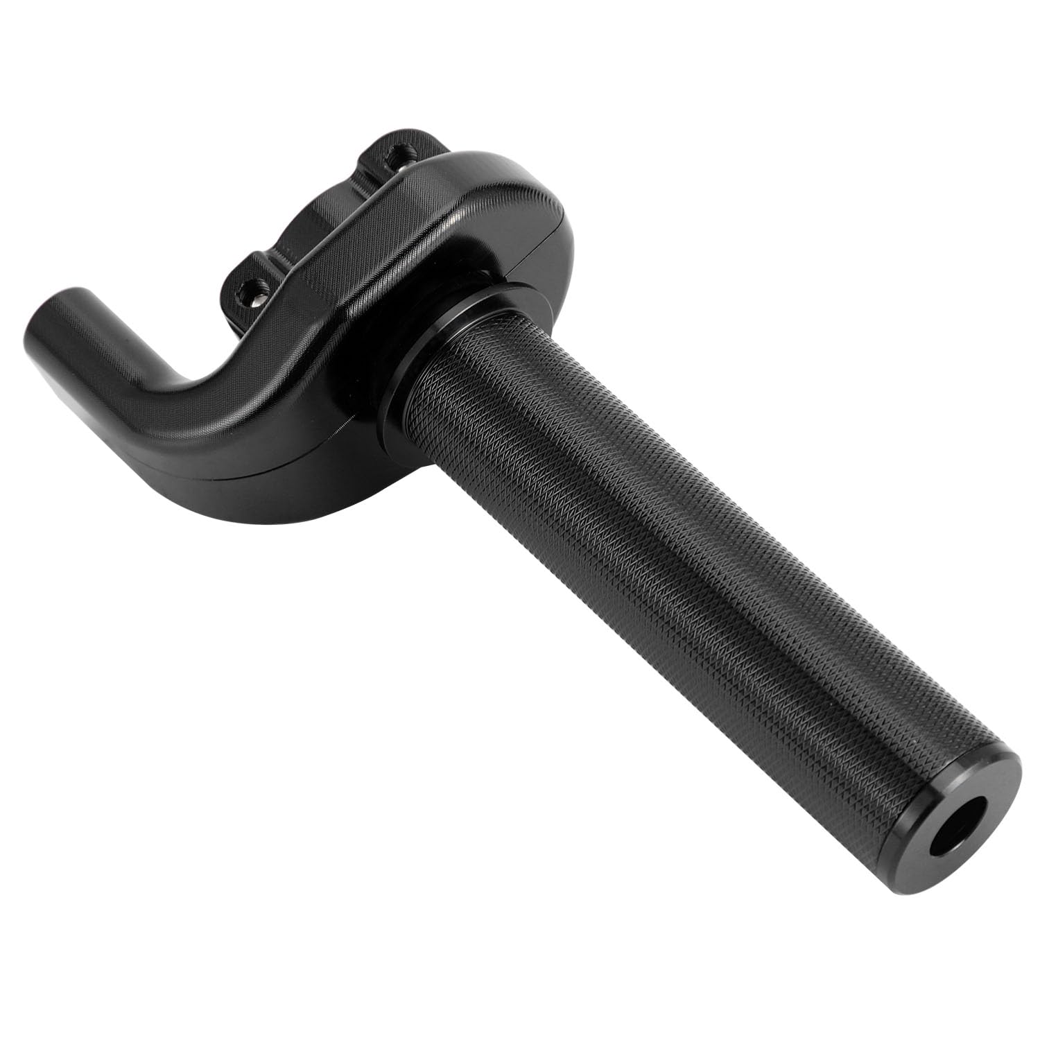 Assemblage d'Accélérateur Moto Universel avec Câble pour Motos Compatibles | Format Universel, Construction en Aluminium, Câble d'Accélérateur Inclus, Compatible avec Motos Compatibles