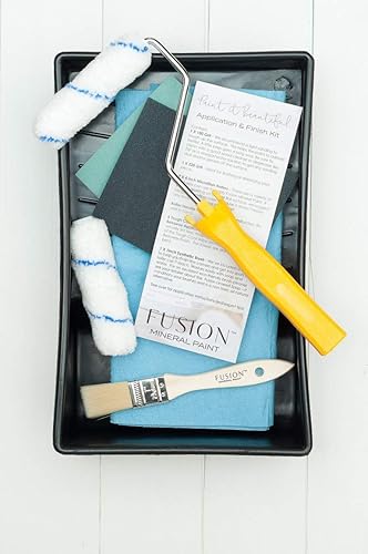 Fusion Mineral Paint Kit - Rodillo, Brocha, etc