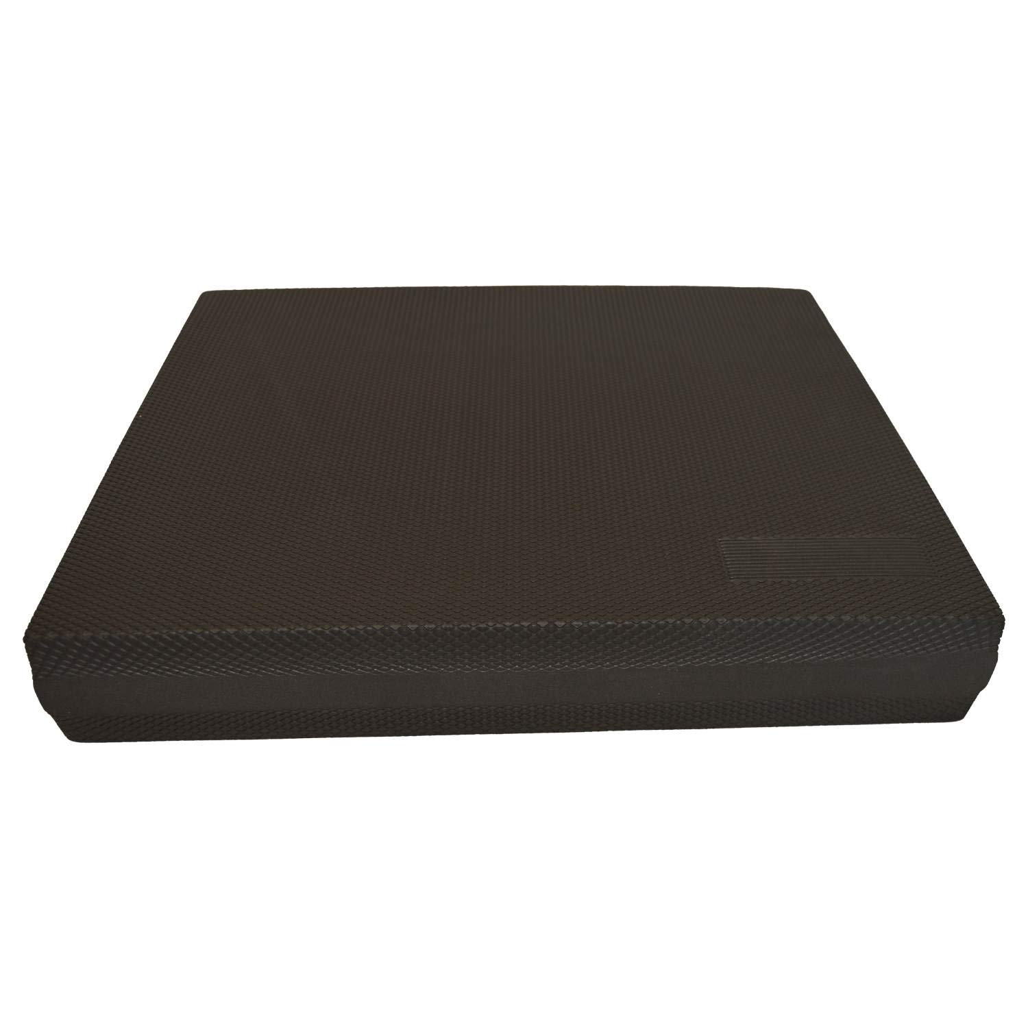 Balance Kissen schwarz 48 x 40 x 8 cm