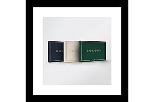 BTS Jungkook Photo Folio: Glorious, Present, Past, and Future Jungkook Golden 1st Album UNSEALED