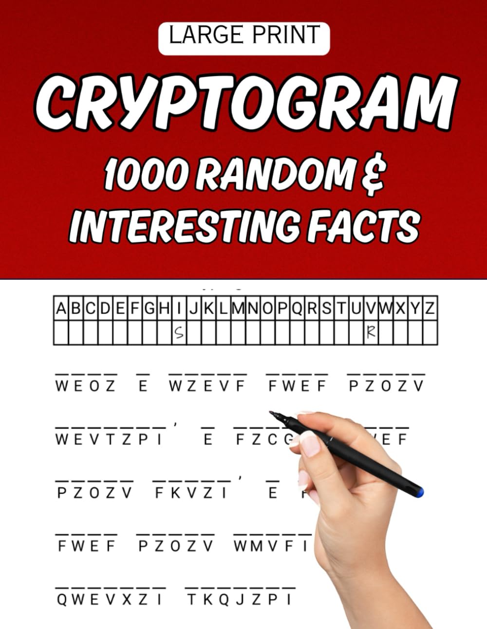 Interesting Facts Cryptogram Puzzle Book: 1000 Cipher Puzzles for Curious Adults and Lifelong Learners