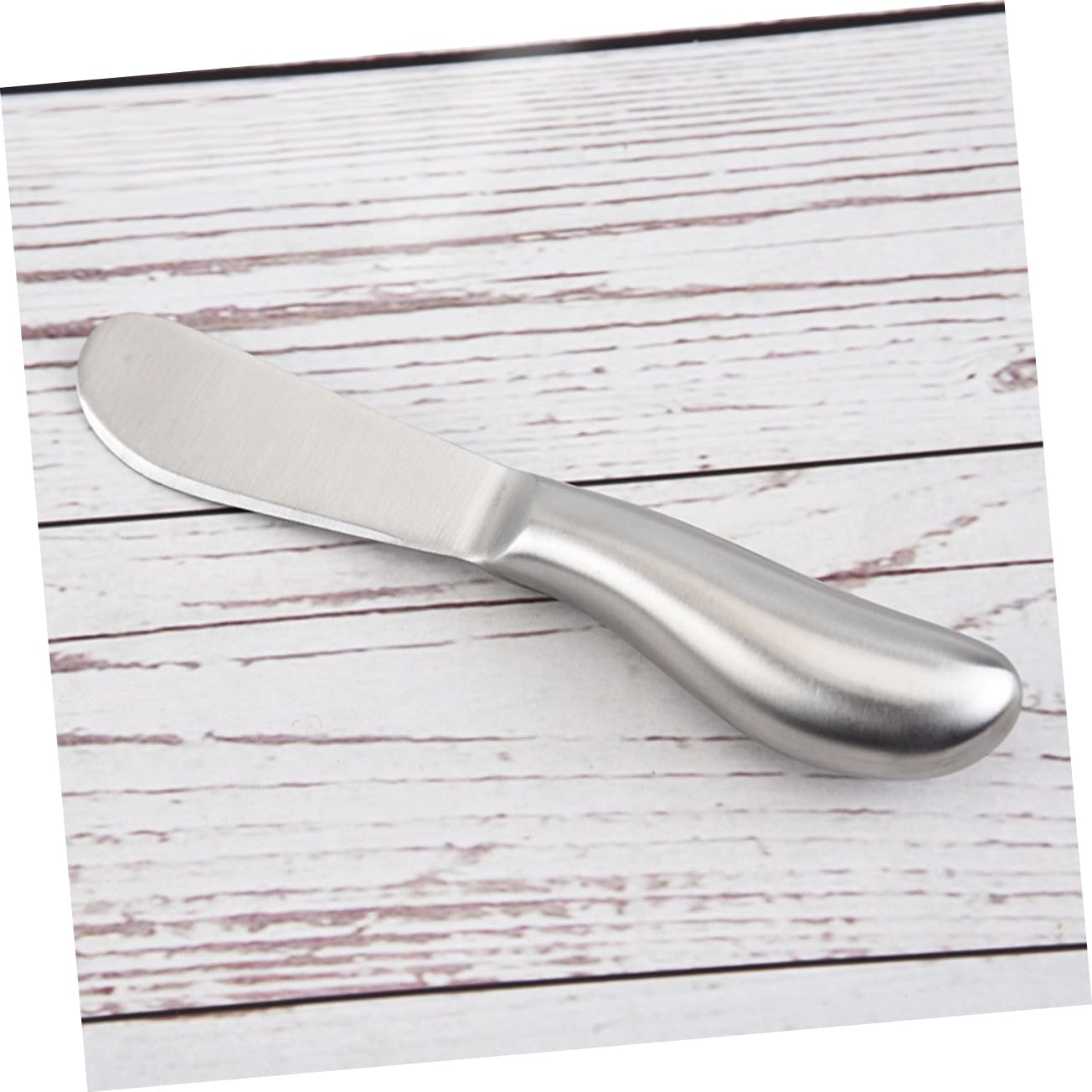 HOLIDYOYO Jam Spreader Butter Cream Spatula Butter Spreader Stainless Spatula Sandwich Cream Spreader Icing for Cake Buttercream Icing Offset Spatulas for Baking Cheese Spreader Silver