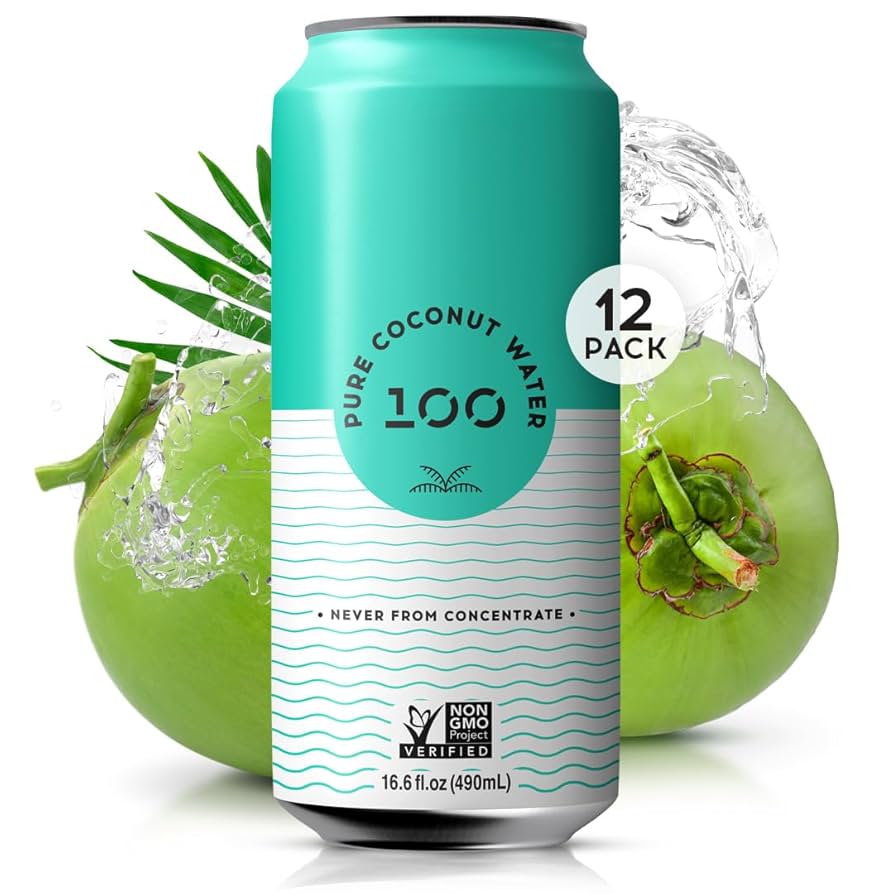 椰子 Amazon.com: 100 顆椰子純椰子-100% 純椰子水- 低熱量全天然飲料