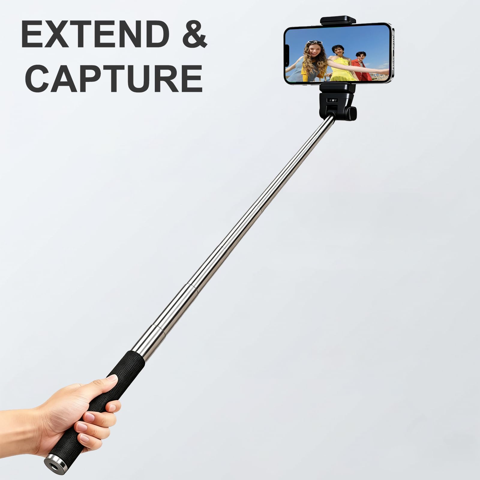 LenTok Support télescopique pour webcam pour webcam Logitech C922 C930e C920S C920 C615 C960 C920x BRIO 4K NexiGo N60, etc., pour réunions zoom, streaming, enregistrement vidéo