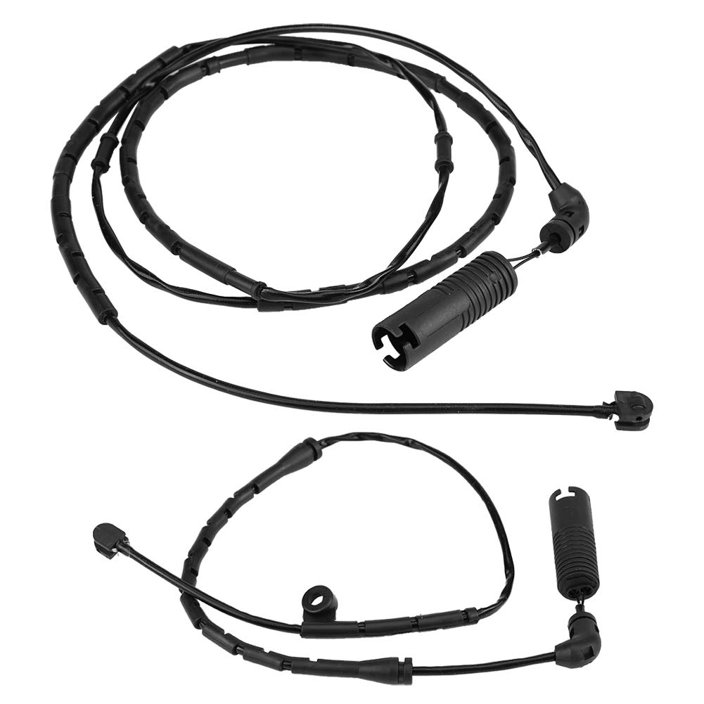 Capteur de plaquette de frein, avant 34356789492 + arrière 34356789493 Kit de capteur d'usure de plaquette de frein adapté pour E46 E85 320i 323Ci 323i 325Ci