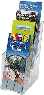 Office DepotÂ® Brand 4-Tier Literature Holder, 10