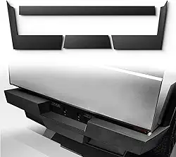 Capa protetora de para-choque traseiro compatível com acessórios Cybertruck 2023 2024, capa protetora para porta-malas de caminhonete