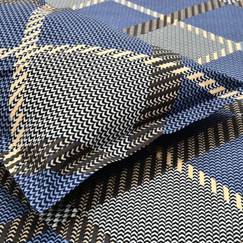 Image of Rivermoor 200 TC Ultrasoft Cotton Bedsheet for Single Bed | Cotton Bedsheet with 1 Pillow Cover | Multi Color Geometric Pattern | 58 x 88 Inches | Breathable & Wrinkle Resistant
